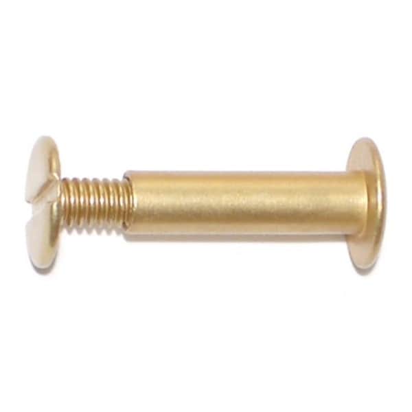 3/4" Brl Lg, Brass Anodized Aluminum 10 PK